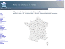 Tablet Screenshot of ma-mairie.com